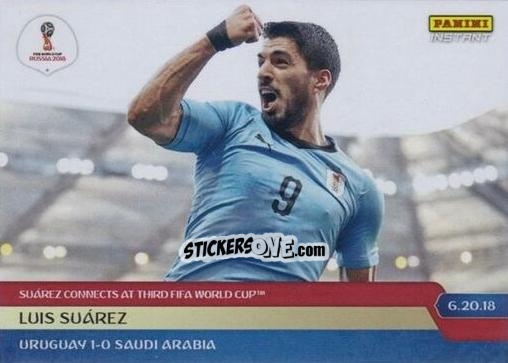 Sticker Luis Suárez - Instant FIFA World Cup Russia 2018
 n. 49 - Panini