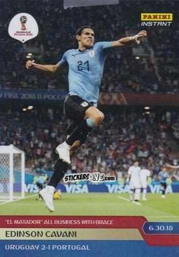 Cromo Edinson Cavani - Instant FIFA World Cup Russia 2018
 n. 267 - Panini