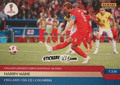 Sticker Harry Kane - Instant FIFA World Cup Russia 2018
 n. 272 - Panini