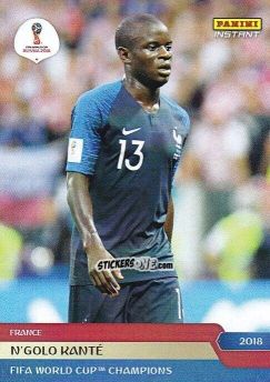 Figurina N'Golo Kanté - Instant FIFA World Cup Russia 2018
 n. 290 - Panini