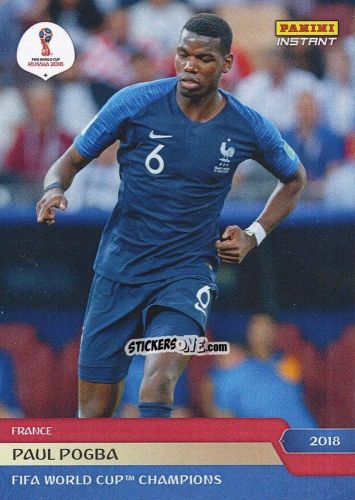 Figurina Paul Pogba - Instant FIFA World Cup Russia 2018
 n. 291 - Panini