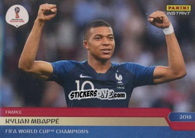 Sticker Kylian Mbappé - Instant FIFA World Cup Russia 2018
 n. 292 - Panini