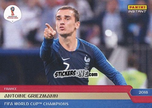 Sticker Antoine Griezmann - Instant FIFA World Cup Russia 2018
 n. 293 - Panini