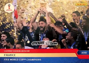 Figurina France - Instant FIFA World Cup Russia 2018
 n. 299 - Panini