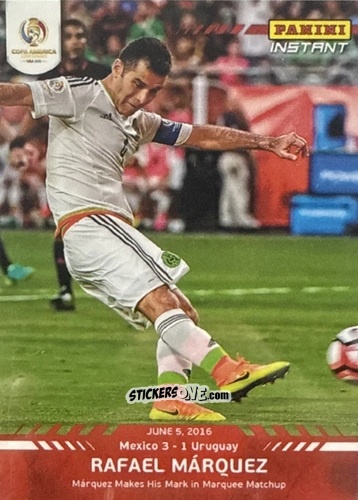 Figurina Rafael Márquez - Instant Copa America 2016
 n. 5 - Panini