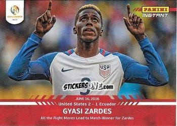Cromo Gyasi Zardes - Instant Copa America 2016
 n. 25 - Panini