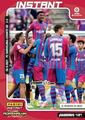 Sticker Ansu Fati - Instant Laliga Santander 2021-2022 n. 11 - Panini