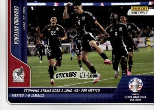 Figurina Gerardo Arteaga - Instant Copa America 2024
 n. 6 - Panini
