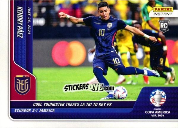 Sticker Kendry Páez - Instant Copa America 2024
 n. 15 - Panini