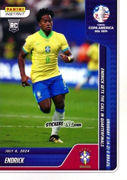 Figurina Endrick - Instant Copa America 2024
 n. 36 - Panini