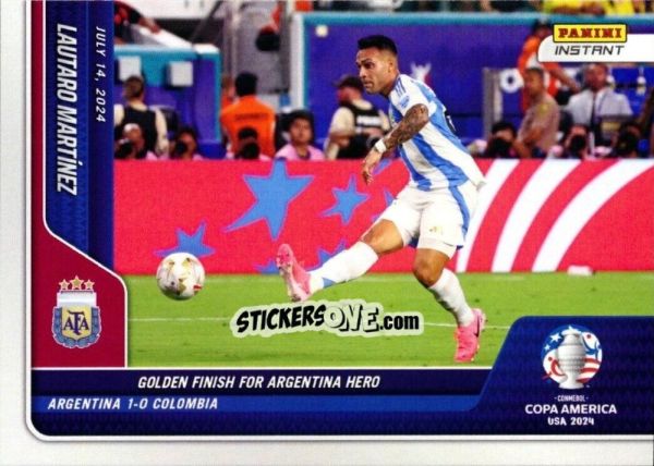 Figurina Lautaro Martínez - Instant Copa America 2024
 n. 42 - Panini