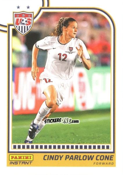Sticker Cindy Parlow Cone - Instant Uswnt 1999 Women'S World Cup Champions Team Set n. 14 - Panini