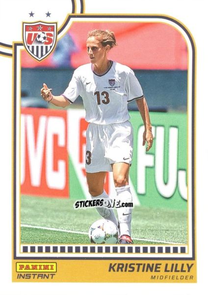 Cromo Kristine Lilly - Instant Uswnt 1999 Women'S World Cup Champions Team Set n. 15 - Panini