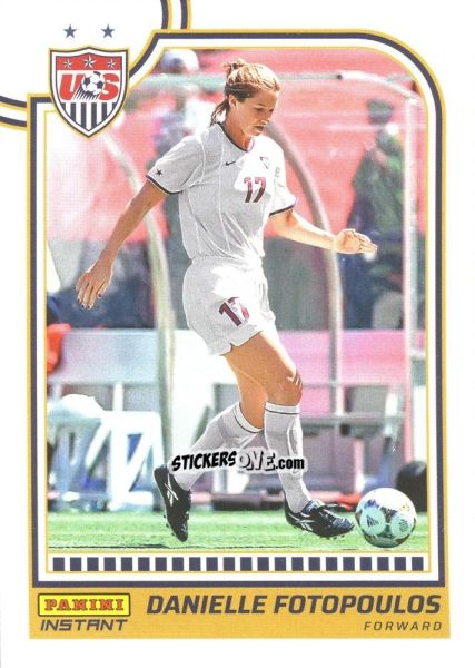 Sticker Danielle Fotopoulos - Instant Uswnt 1999 Women'S World Cup Champions Team Set n. 18 - Panini