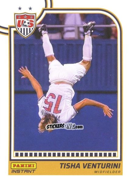 Sticker Tisha Venturini - Instant Uswnt 1999 Women'S World Cup Champions Team Set n. 31 - Panini