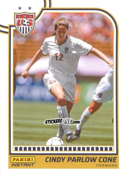 Sticker Cindy Parlow Cone - Instant Uswnt 1999 Women'S World Cup Champions Team Set n. 33 - Panini