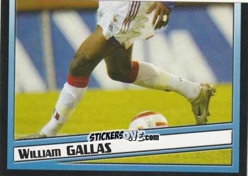 Cromo William Gallas - SuperFoot 2004-2005 n. 26 - Panini