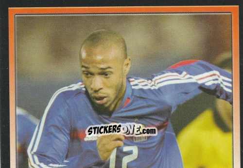 Cromo Thierry Henry - SuperFoot 2004-2005 n. 54 - Panini