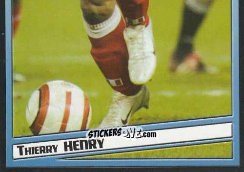 Cromo Thierry Henry - SuperFoot 2004-2005 n. 56 - Panini