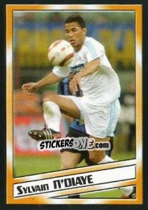 Figurina Sylvain N'Diaye - SuperFoot 2004-2005 n. 140 - Panini