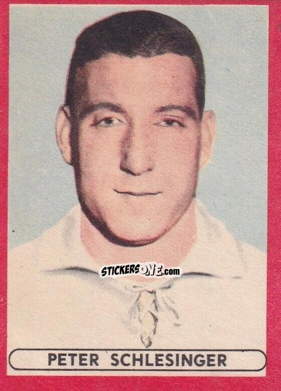 Cromo Peter Schlesinger - Fussball 1963-1964 n. 7 - Sicker-Verlag