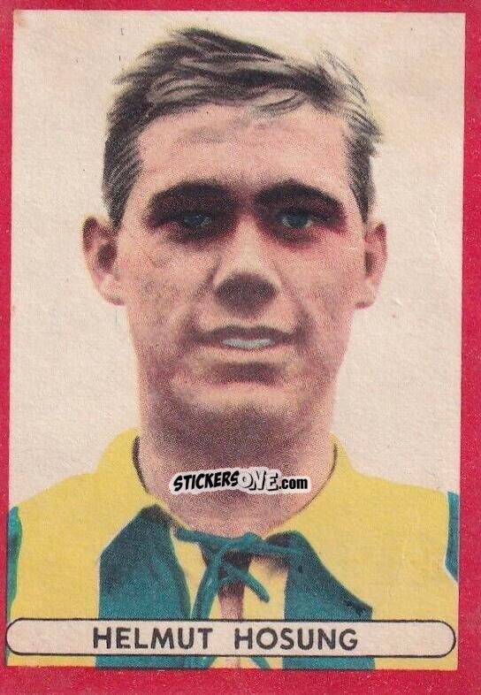 Sticker Helmut Hosung - Fussball 1963-1964 n. 29 - Sicker-Verlag