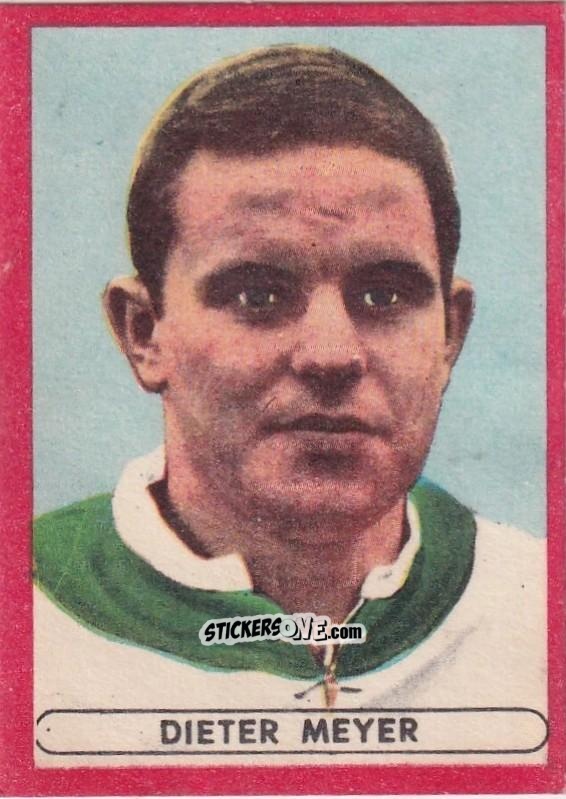 Figurina Dieter Meyer - Fussball 1963-1964 n. 43 - Sicker-Verlag