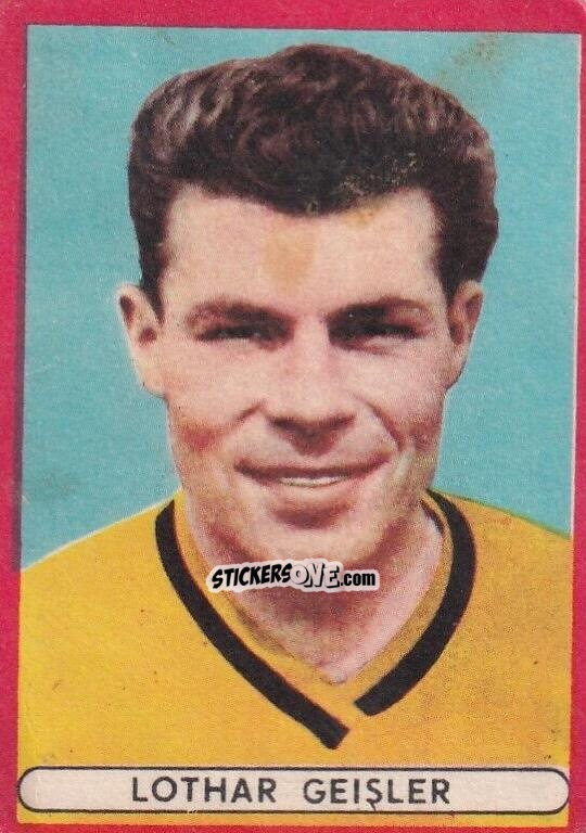 Cromo Lothar Geisler - Fussball 1963-1964 n. 49 - Sicker-Verlag