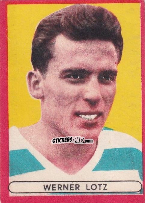 Sticker Werner Lotz - Fussball 1963-1964 n. 65 - Sicker-Verlag