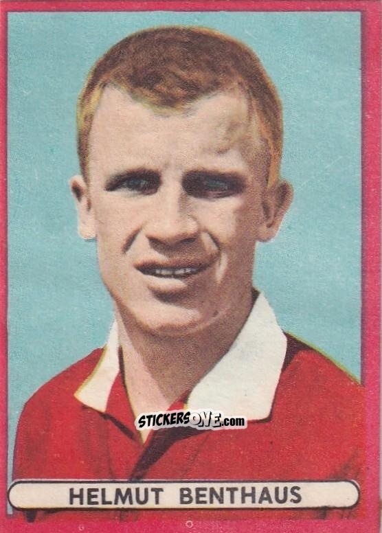 Cromo Helmut Benthaus - Fussball 1963-1964 n. 155 - Sicker-Verlag