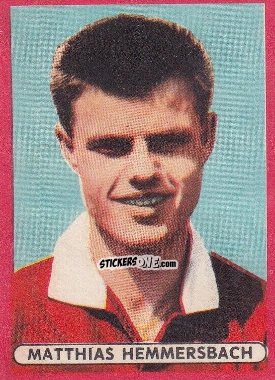 Sticker Matthias Hemmersbach - Fussball 1963-1964 n. 163 - Sicker-Verlag
