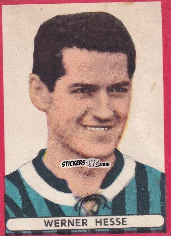 Sticker Werner Hesse - Fussball 1963-1964 n. 218 - Sicker-Verlag