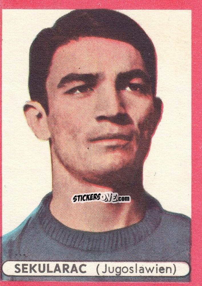 Figurina Dragoslav Sekularac - Fussball 1963-1964 n. 297 - Sicker-Verlag