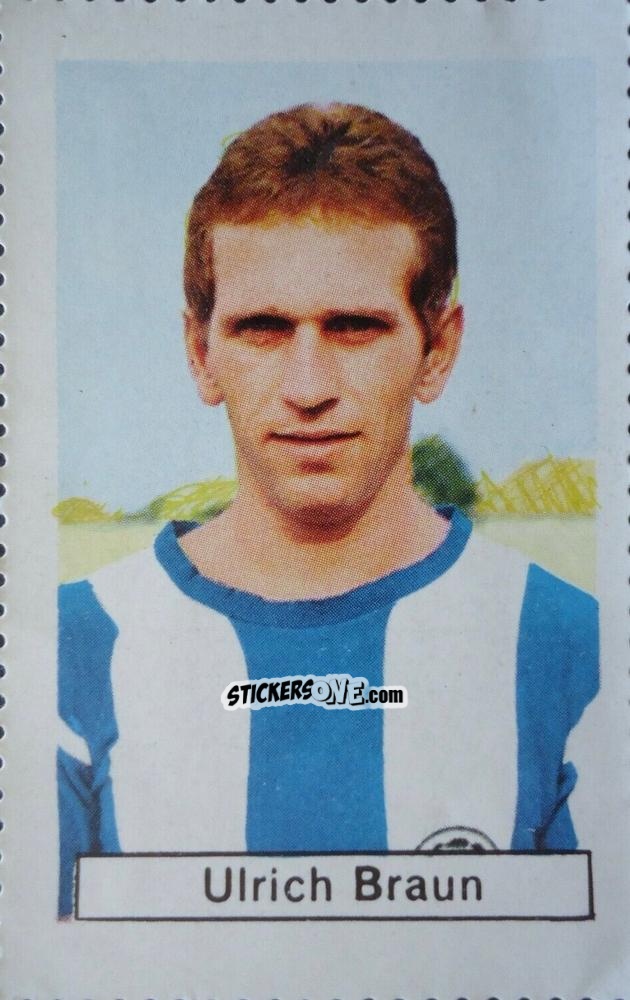 Cromo Ulrich Braun - Fussball-Saison 1967-1968
 n. 375 - Sicker-Verlag