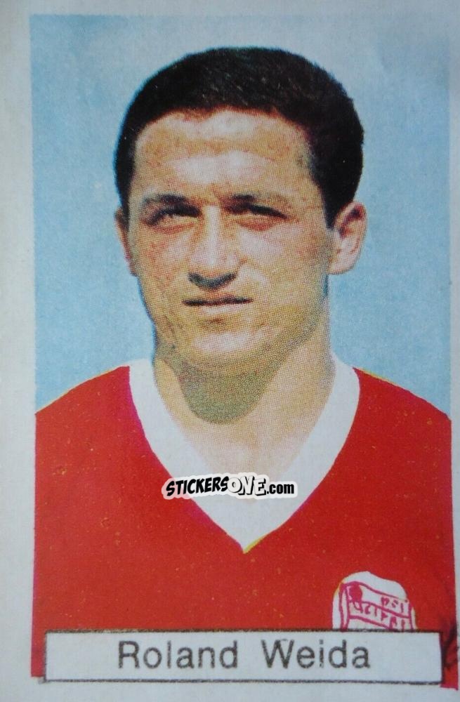 Cromo Roland Weida - Fussball-Saison 1967-1968
 n. 391 - Sicker-Verlag