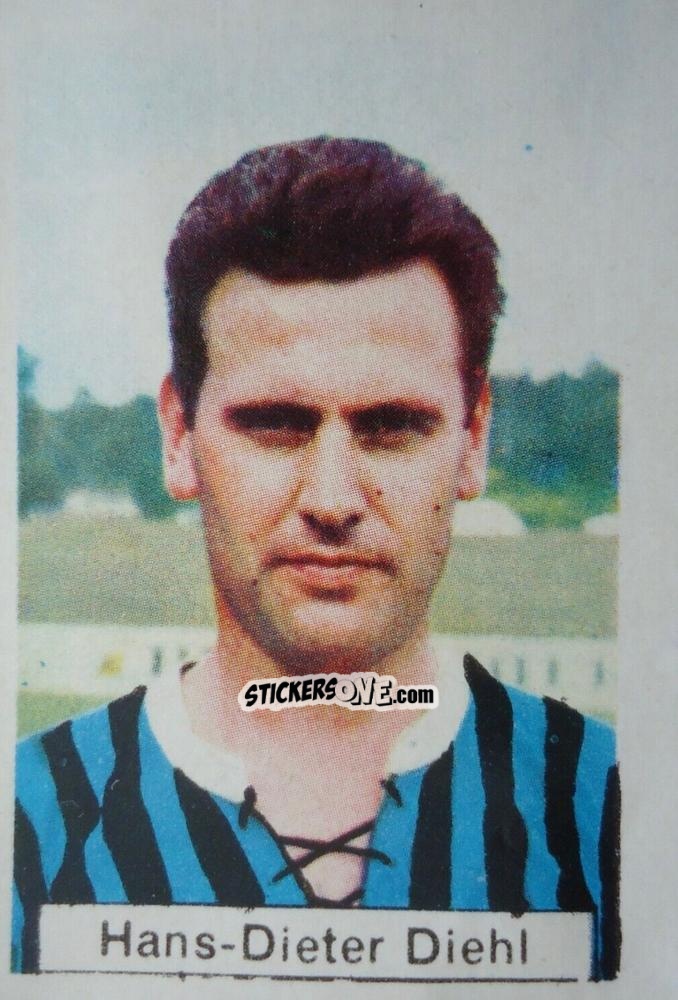 Sticker Hans-Dieter Diehl - Fussball-Saison 1967-1968
 n. 421 - Sicker-Verlag