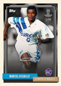 Sticker Marcel Desailly - The Lost Rookie Cards 2022-2023
 n. 3 - Topps