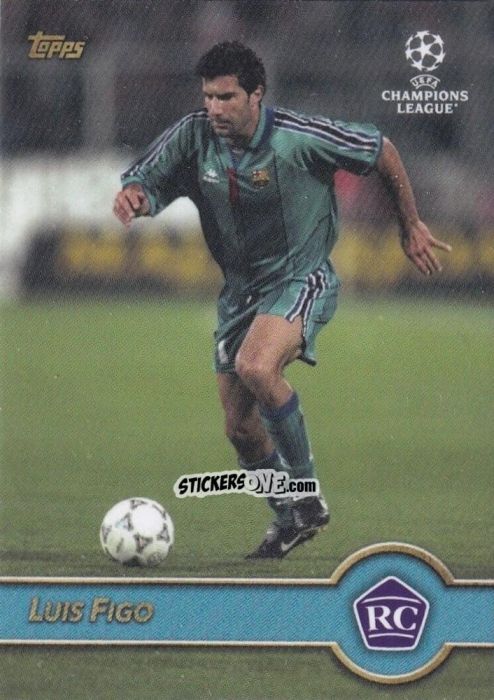 Cromo Luis Figo - The Lost Rookie Cards 2022-2023
 n. 4 - Topps