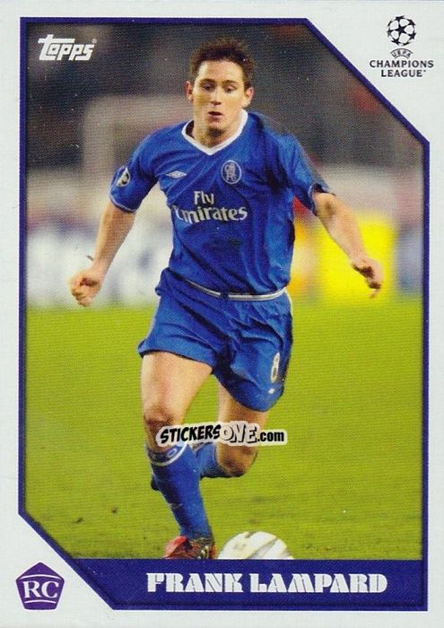 Figurina Frank Lampard - The Lost Rookie Cards 2022-2023
 n. 11 - Topps