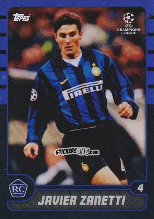 Figurina Javier Zanetti - The Lost Rookie Cards 2022-2023
 n. 21 - Topps