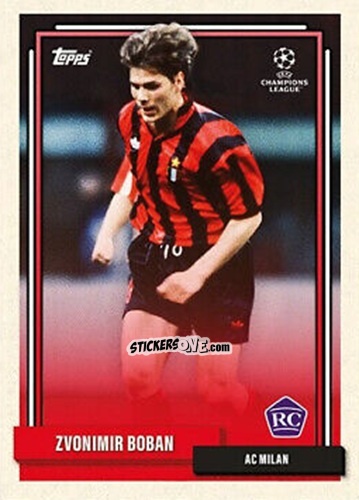 Cromo Zvonimir Boban - The Lost Rookie Cards 2023-2024
 n. 5 - Topps