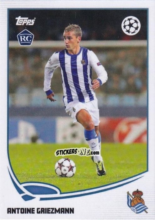 Sticker Antoine Griezmann - The Lost Rookie Cards 2023-2024
 n. 10 - Topps