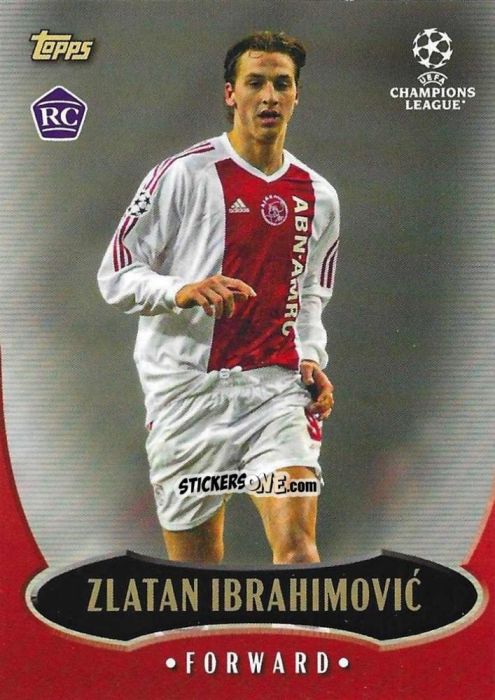Figurina Zlatan Ibrahimovic - The Lost Rookie Cards 2023-2024
 n. 13 - Topps