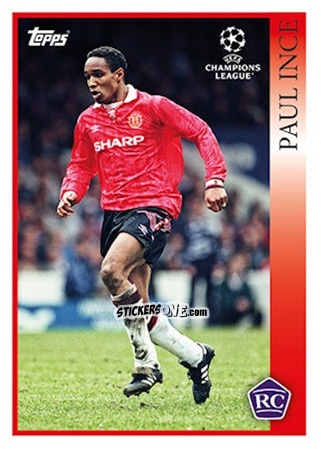 Sticker Paul Ince - The Lost Rookie Cards 2023-2024
 n. 14 - Topps