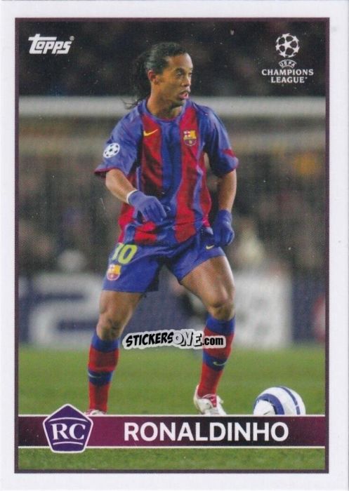 Cromo Ronaldinho - The Lost Rookie Cards 2023-2024
 n. 28 - Topps