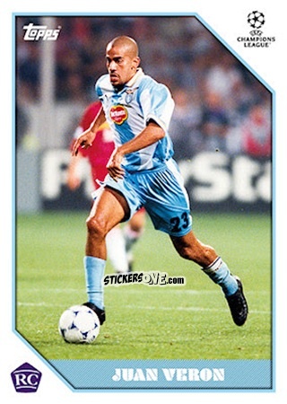 Sticker Juan Veron - The Lost Rookie Cards 2023-2024
 n. 32 - Topps