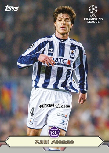 Figurina Xabi Alonso - The Lost Rookie Cards 2024-20245 n. 1 - Topps