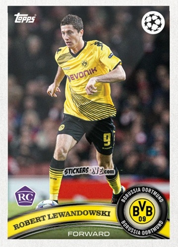 Sticker Robert Lewandowski - The Lost Rookie Cards 2024-20245 n. 10 - Topps