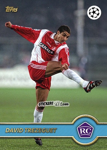Sticker David Trezeguet - The Lost Rookie Cards 2024-20245 n. 18 - Topps