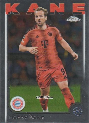 Sticker Harry Kane - Chrome Uefa Club Competitions 2024-2025 n. 10 - Topps